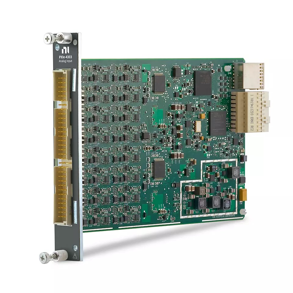 PXIe-4303 - Analogeingangsmodul mit SC mit 32 24Bit -10V bis +10V Eingängen 51,5kS/s
