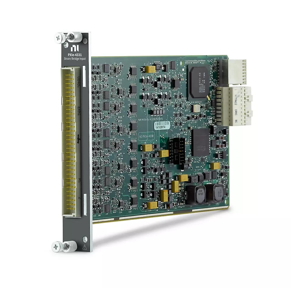 PXIe-4331 - Brücken-Mess-Modul mit 8 24-Bit Analogeingängen 104,4kS/s