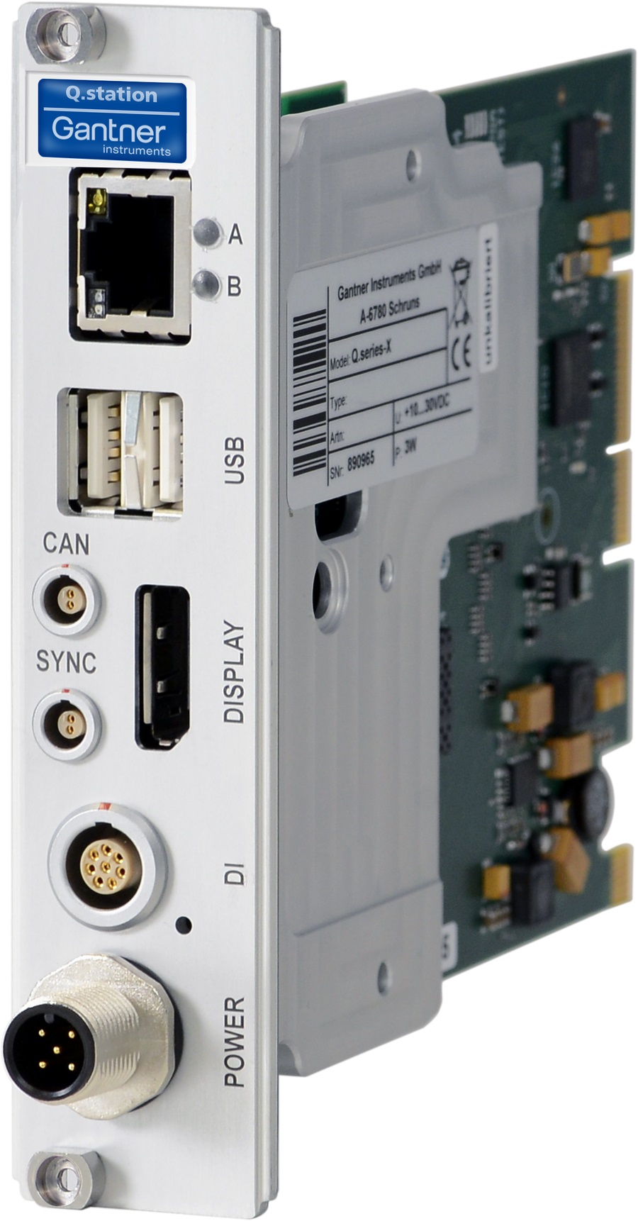 Q.raxx-X-station T - Edge-Controller mit PAC Hochleistung-Datenerfassungsscontroller mit TCP/IP