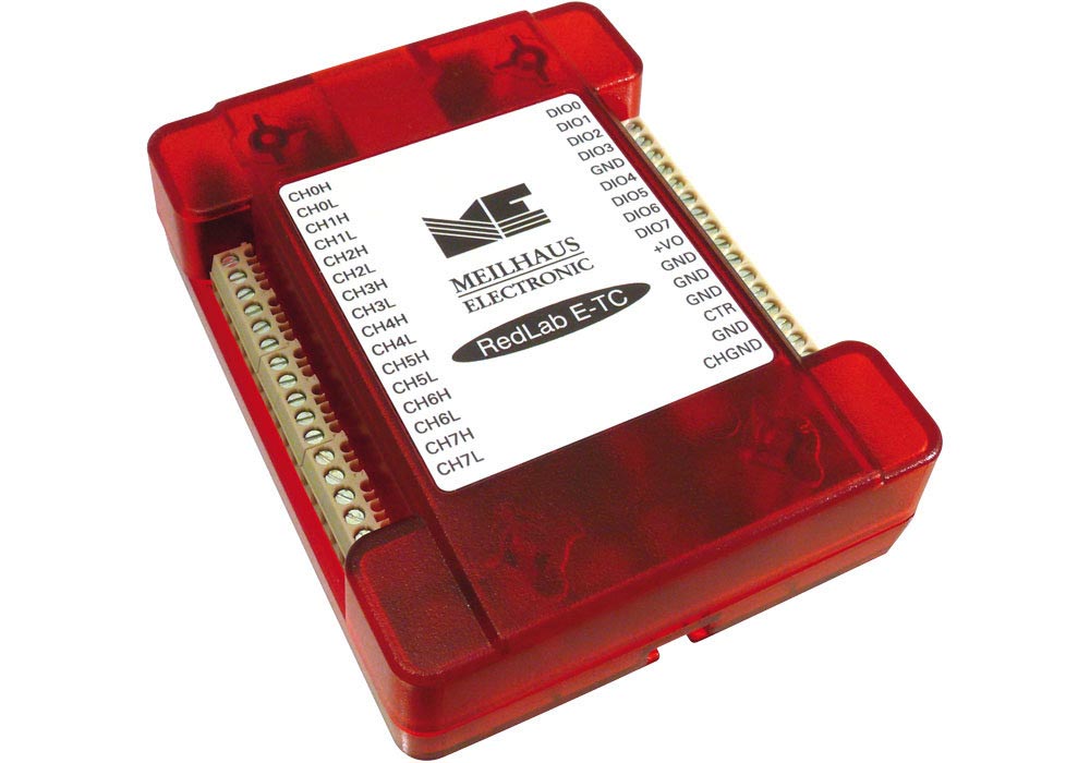 RedLab E-TC - Ethernet Messmodul Temperatur-Messbox für Thermoelemente für LAN-Port
