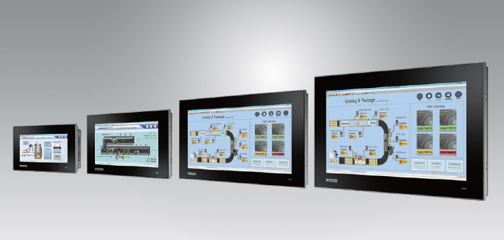 TPC-107W-N31YB - Lüfterloser Touch Panel IPC mit 7" Display, ARM Cortex™-A53 CPU 16GeMMC, Yocto