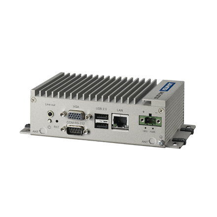 UNO-2272G-J2AE - Embedded Box IPC lüfterlos mit J1900 CPU, 2GB RAM, iDoor
