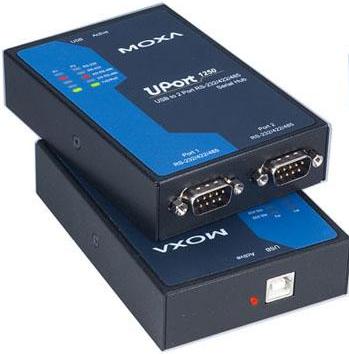 UPort-1250 - USB COM Konverter USB auf 2x RS232/422/485 Umsetzer