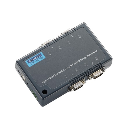 USB-4604B-BE - USB COM Konverter isolierter USB auf 4 x RS232 Umsetzer