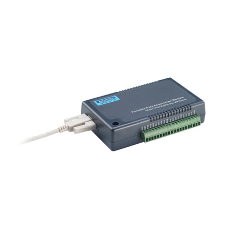 USB-4716-BE - Multi I/O Messmodul für USB 2.0 mit 16x/2x Analog-I/O, 8x/8x Digital-I/O, 1xZähler