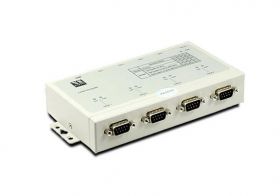 USB-4COMi-SI-M - USB COM Konverter isol. USB->4xRS422/485-Wandler im Metallgehäuse