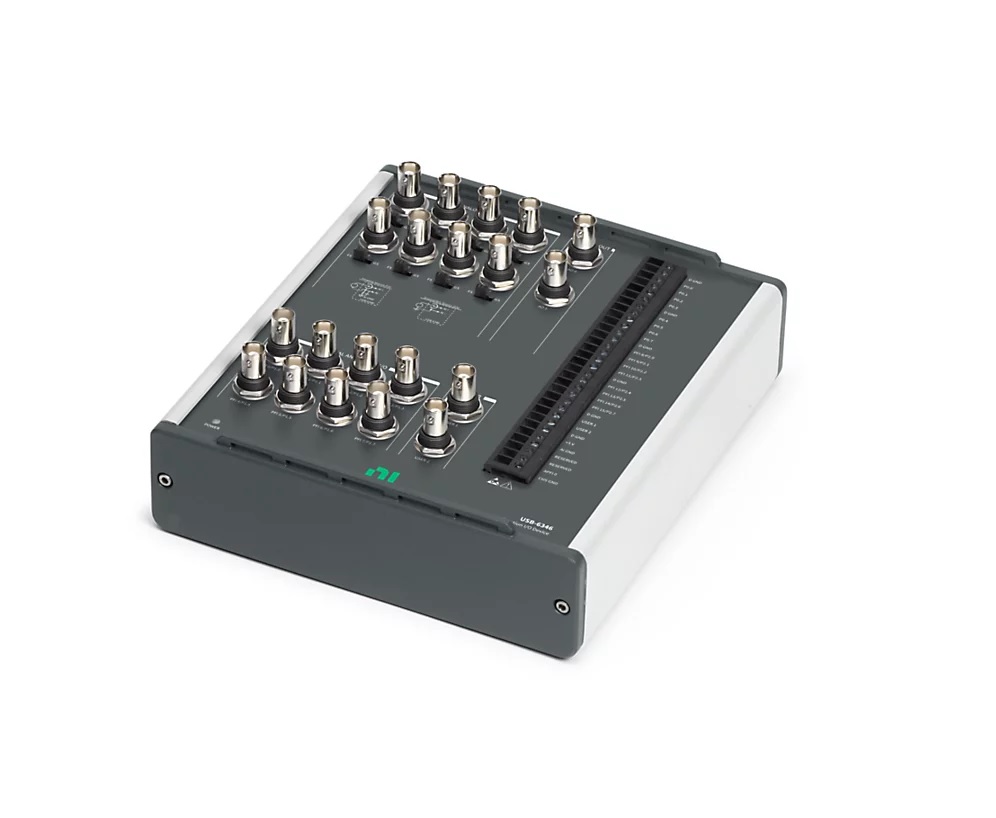 USB-6346-BNC - Multi-I/O Messmodul simult. 500kS/s/Ch-8-Kanal-16Bit Multi-I/O-Modul
