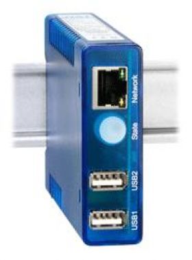 Serieller Geräteserver WT-53642 isochroner LAN-auf-2-Port-USB-Industrie-Server