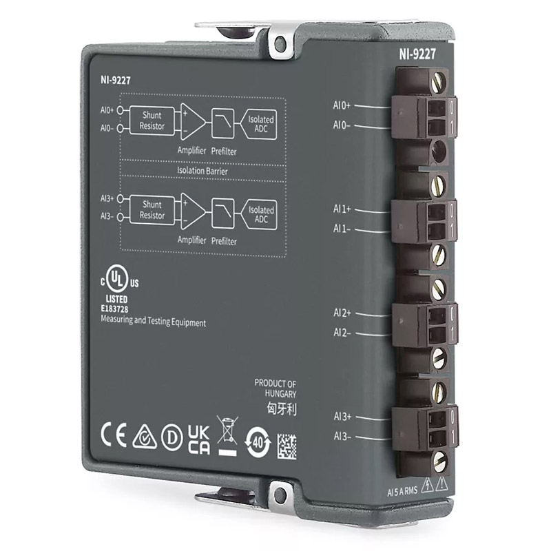 NI 9227-Schraubklemme - cRIO/cDAQ Analog Modul