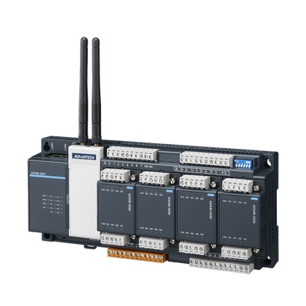 Messstationen via Wireless/Ethernet