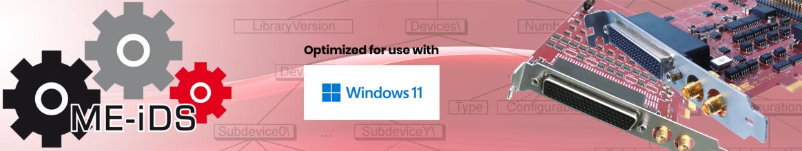 ME-iDS ME Intelligent Driver System und ME-iDC Device Configuration Utility