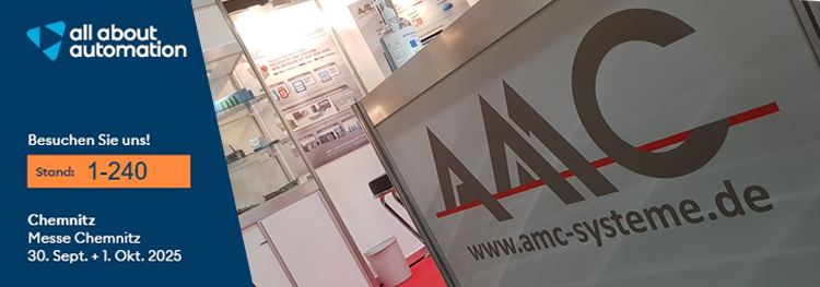 AMC als Aussteller auf dem Stand 240 in der Halle 1