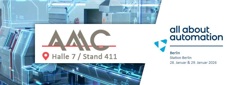 AMC als Aussteller auf dem Stand 411 in der Halle 7