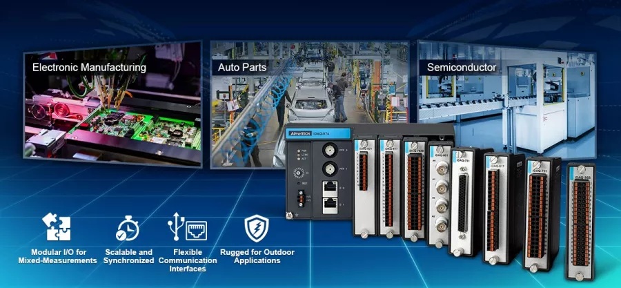 Modulare iDAQ-Serie nun auch mit USB und LAN erhältlich